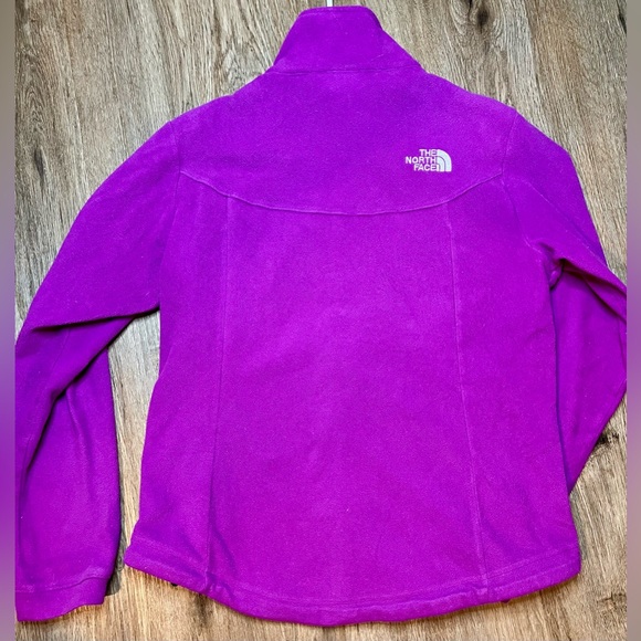 The North Face Fleece Jacket Purple Women’s Medium - Picture 3 of 6